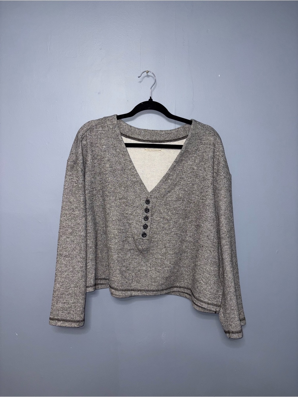Urban Outfitters | Gray Button Sweater | Size Medium